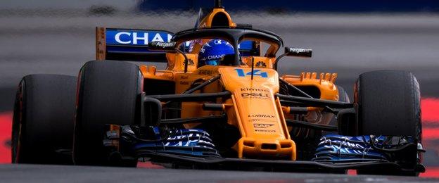 Fernando Alonso of McLaren