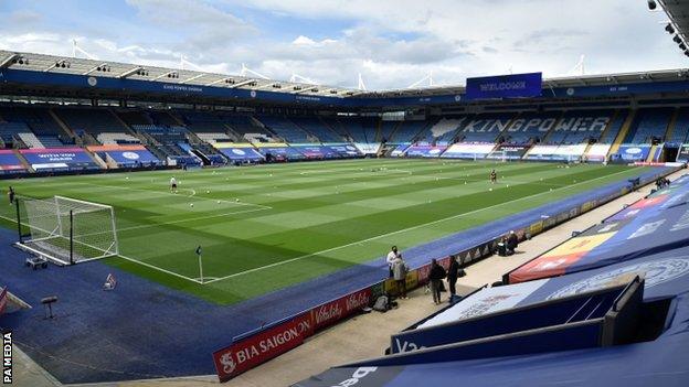 Leicester are due to face Crystal Palace at the King Power Stadium on Saturday