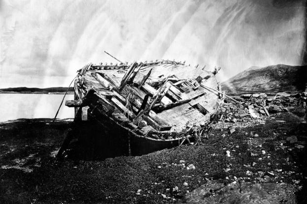 The photographer using a Victorian process to picture Scotland - BBC News