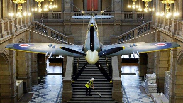 Spitfire at Kelvingrove