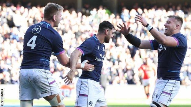 Scotland opened the Autumn Nation Series with a big win over Tonga, their first Test since the Six Nations