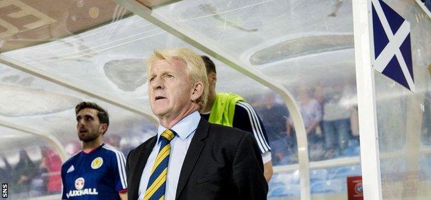 Scotland manager Gordon Strachan