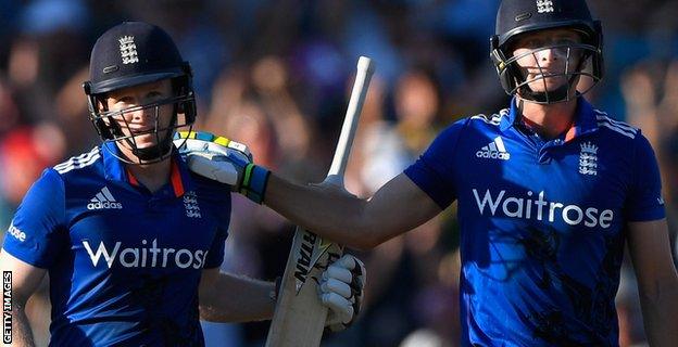 Eoin Morgan and Jos Buttler