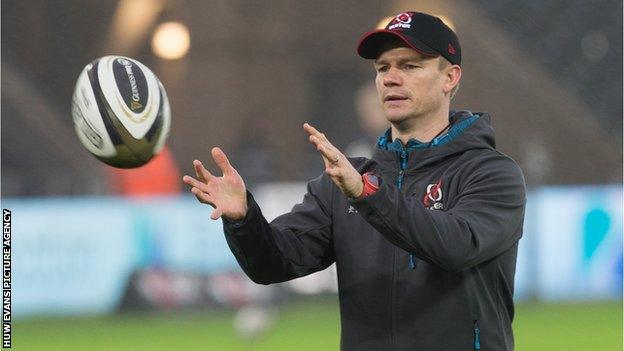 Dwayne Peel has been part of the Ulster backroom staff since joining from Bristol in 2017