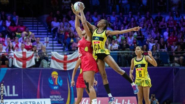 England Roses v Jamaica - Netball World Cup 2019