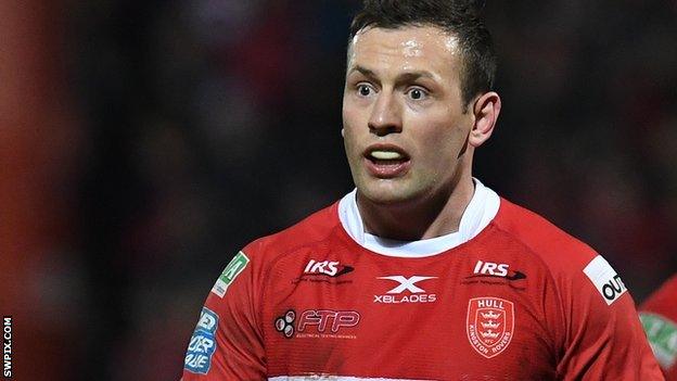 Hull KR captain Shaun Lunt