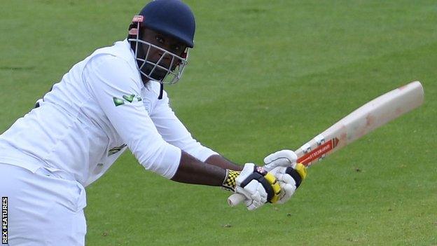 Hampshire all-rounder Keith Barker