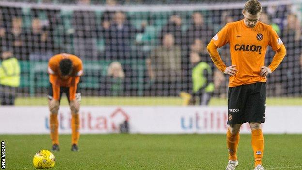 Dundee United are 13 points adrift at the foot of the Premiership, with 13 games remaining