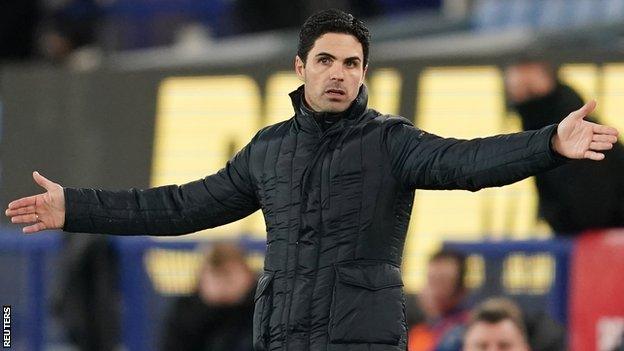 Arsenal manager Mikel Arteta