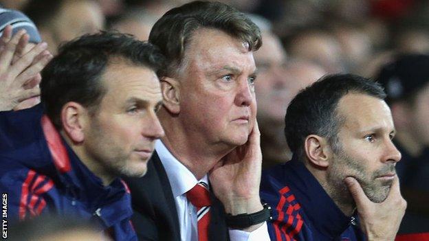 Albert Stuivenberg, Louis Van Gaal and Ryan Giggs