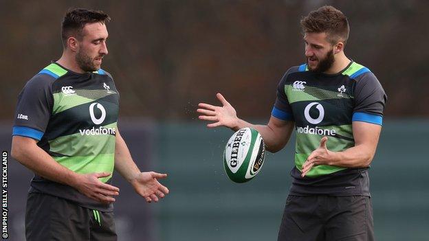 Jack Conan and Stuart McCloskey, who both missed the win over South Africa, will be hoping to start on Saturday