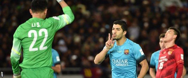 Barcelona, winners in 2009 and 2011, are seeking to become the first club to lift the Club World Cup three times