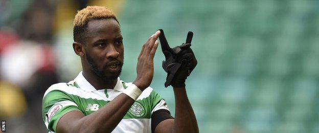 Celtic striker Moussa Dembele