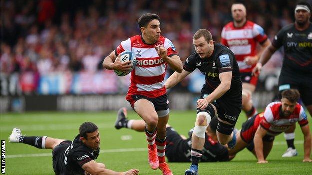 Santiago Carreras scores for Gloucester