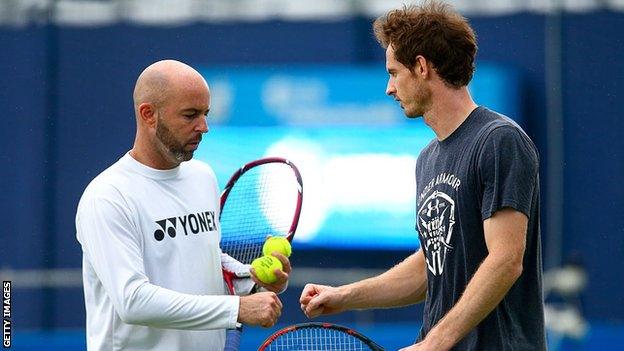 Jamie Delgado and Andy Murray