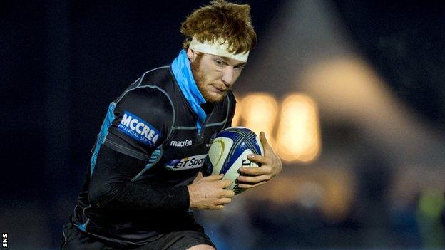 Glasgow Warriors forward Rob Harley