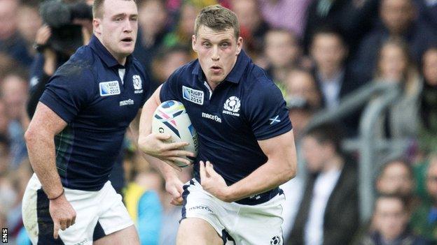 Scotland centre Mark Bennett