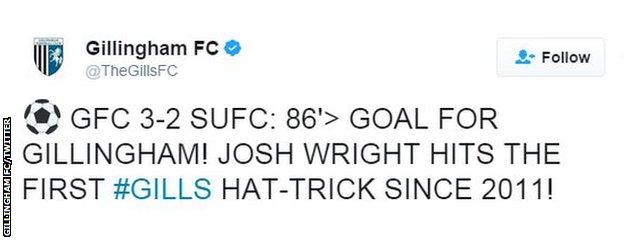 Josh Wright Tweet