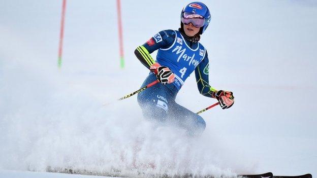 USA's Mikaela Shiffrin