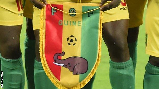 The Guinea Football Federation logo