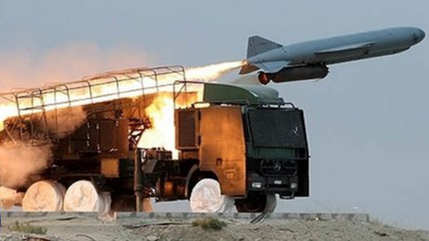 Image showing missile being launched off a truck