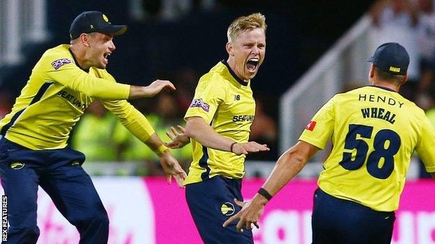 Hampshire won the T20 Blast in 2022