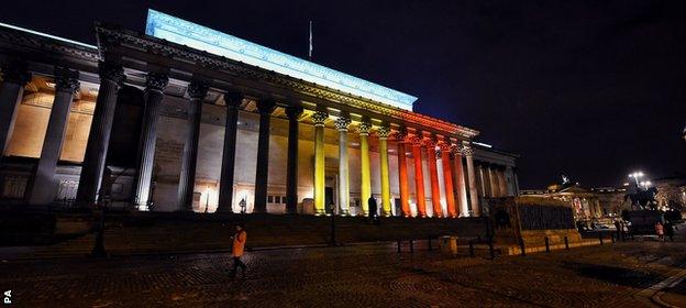 St George's Hall in Liverpool