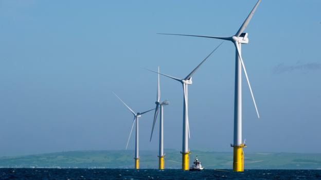 Plans to expand windfarm off Sussex coast given green light - BBC News