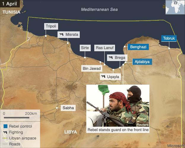 Libya map