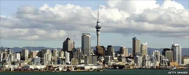 Auckland skyline