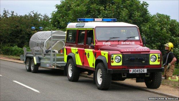 Jersey Fire Service hose appliance