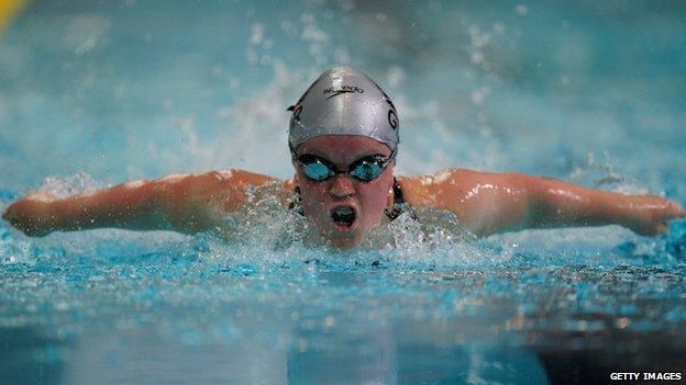 Swimmer Ellie Simmonds