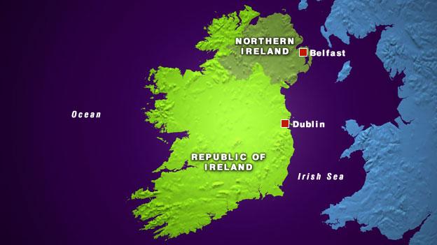 Map of Ireland