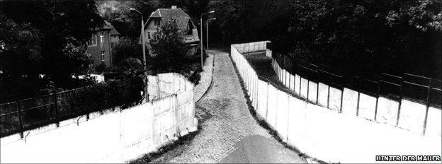 Berlin Wall corridor