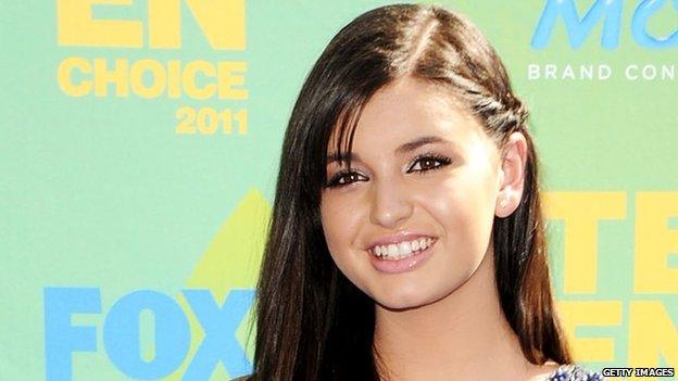 Rebecca Black at the Teen Choice Awards 2011