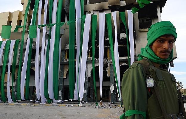 Government soldier in Zawiya, 11 March