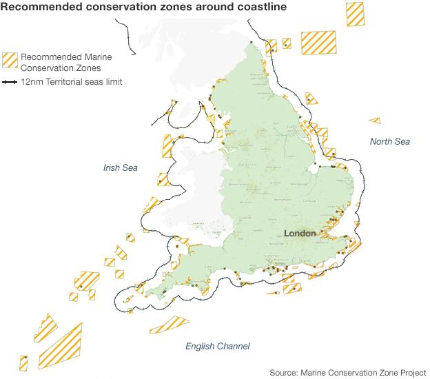 Map of proposed zones