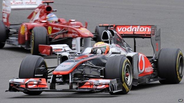 Formula One cars
