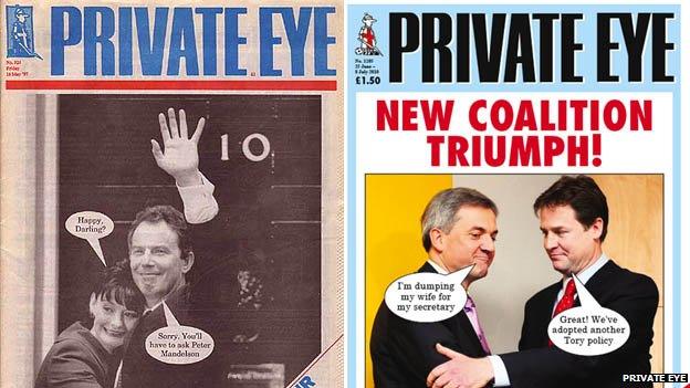 Private Eye covers