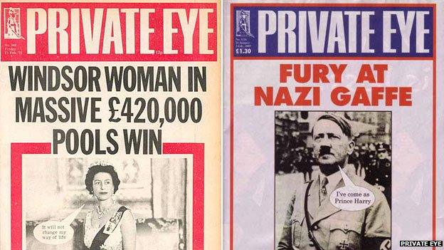 Private Eye covers