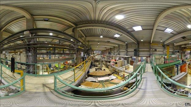 Wide-angle view of the ILL