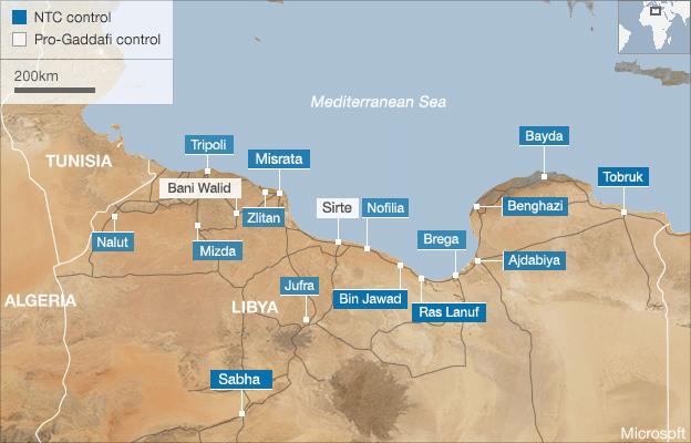 Map of Algeria