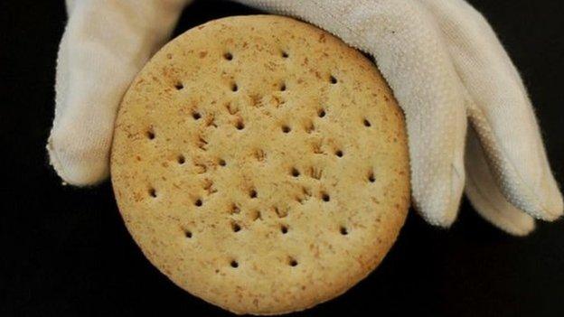 The biscuit that sold for £1,250