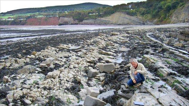 Paul Olsen at St Audrie's Bay