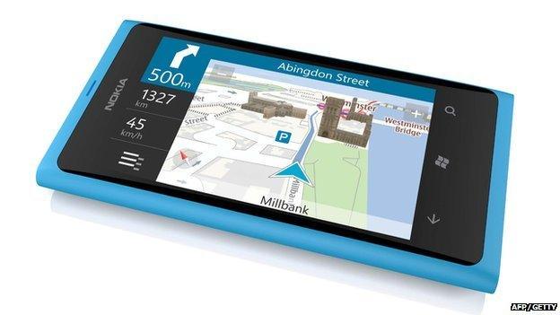 The Nokia Lumia 800