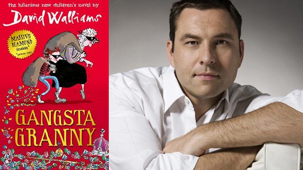 Gangsta Granny book cover and David Walliams