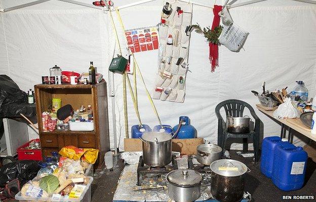 Kitchen Tent, St Paul’s Camp