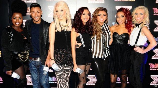 The X Factor 2011 top four acts