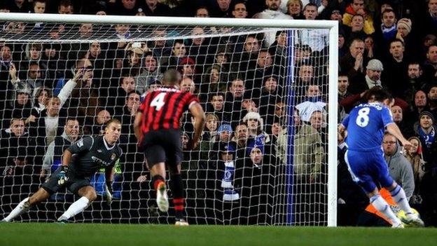 Lampard scores for Chelsea