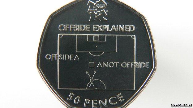 The 50p is being released to celebrate the London Olympics